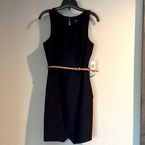 Navy blue cocktail dress